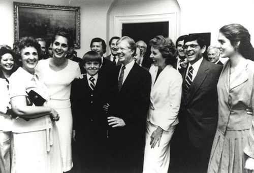 Nava Family with President Jimmy Carter at the White House