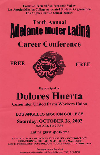 Tenth Annual Adelante Mujer Latina Career Conference