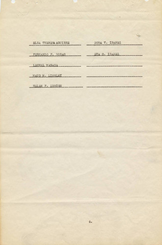 Articles of Incorporation for the Supreme Council of the Mexican-American Movement (page 6)