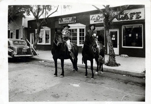 Las Delicias Café during "Fiesta Days"