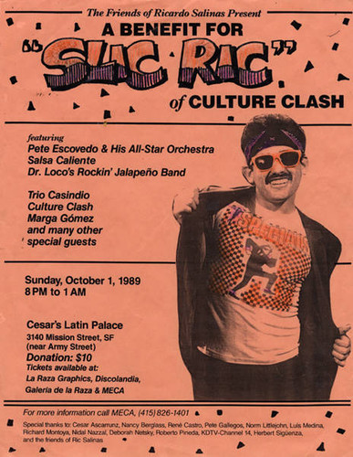 The Friends of Ricardo Salinas Present a Benefit for "Slic Ric" of Culture Clash