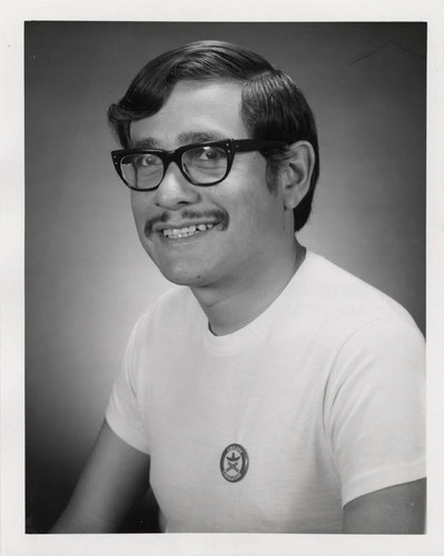 Frank del Olmo, student photograph