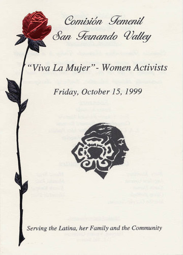 Comisión Femenil San Fernando Valley: Viva la Mujer--Women Activists (front cover)