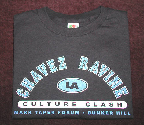 Promotional T-Shirt for "Chavez Ravine"