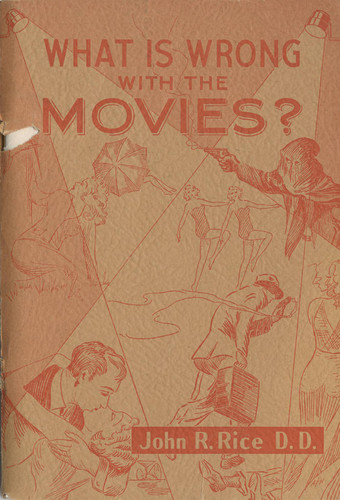 Booklet cover, What is wrong with the movies?, 1938