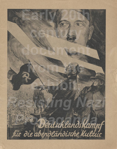 Booklet, Germany's Battle for Western Culture; Deutschlands Kampf für die abendländische Kultur, circa 1933