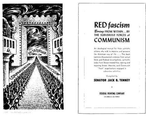 Book title page, Red Fascism: Boring from Within... By the Subversive Forces of Communism, 1947