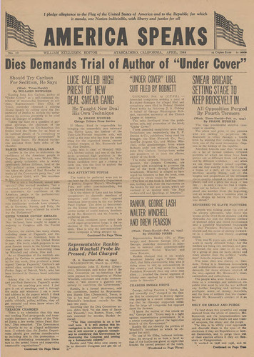 Newspaper, America Speaks, No. 17, 1944