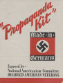 Pamphlet, Propaganda Kit, circa 1939