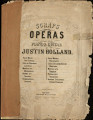 20 Choice Melodies from Operas Arranged for the Violin & Guitar by WM. Dressler