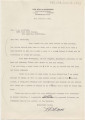 Letter from T. R. Ross to Mrs. Bickford, November 4, 1933