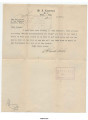 Letter from W. F. Louderback to [Vahdah Olcott-Bickford], 6 November 1917