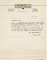 Letter from the wife of Leonce Arnaud to Mrs. Bickford, March 31, 1931