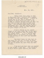 Letter from J.B. Millet to Vadah Olcott-Bickford, November 19, 1931