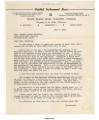 Letter from Giuseppe Pettine to Mrs. Vahdah Olcott Bickford, May 5, 1952