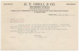 Letter from H. F. Odell & Co. to American Guitar Society, January 8, 1925