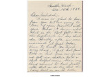 Letter from Mabel to Vahdah [Olcott-Bickford], 18 December 1939