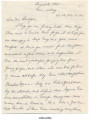 Letter from Florence Hayman to Mrs. Bickford, August 3, 1961