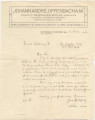 Letter from Johann André, Offenbach A.M. to Zarvah Publishing Co., October 22, 1927