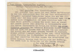 Postcard from Erwin Rudolph Schwarz-Reiflingen to [Vahdah] Olcott-Bickford, 28 August 1930