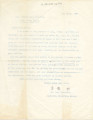 Letter from Dr. Isao Takahashi to Madam, March 6, 1955