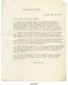 Letter from Maria Clace to Friends in America, May 24, 1955