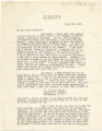 Letter from J. B. Millet to Mrs. Bickford, 1931 March 23