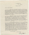 Letter from Terry Usher to Mrs. Olcott Bickford, July 28, 1952