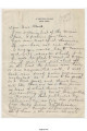 Letter from J. M. Sheppard to Miss Olcott