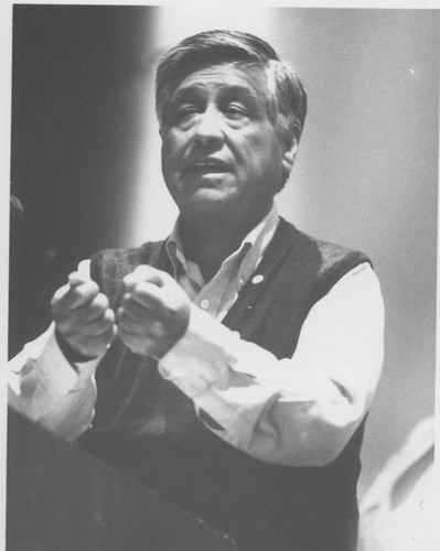 Caesar Chavez, May 2, 1990