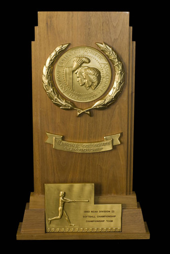 National Collegiate Athletic Association, National Collegiate Championship, 1983 NCAA Division II Softball Championship Team trophy, 1983