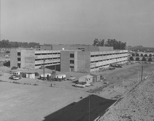 Science building construction, 1960