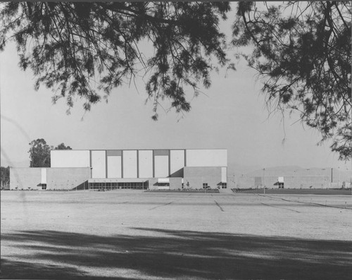 Physical Education building at San Fernando Valley State College (now CSUN), 1962