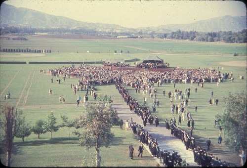 First graduation at San Fernando Valley State College, June 12, 1959