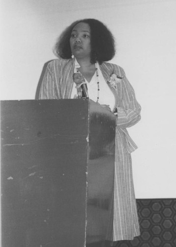 Yolanda King, February 1988