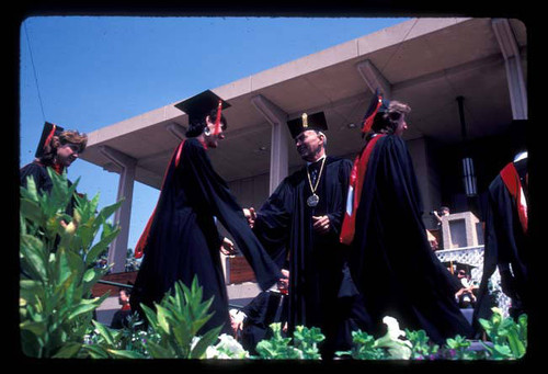 Commencement ceremony, May 1987, California State University, Northridge (CSUN)