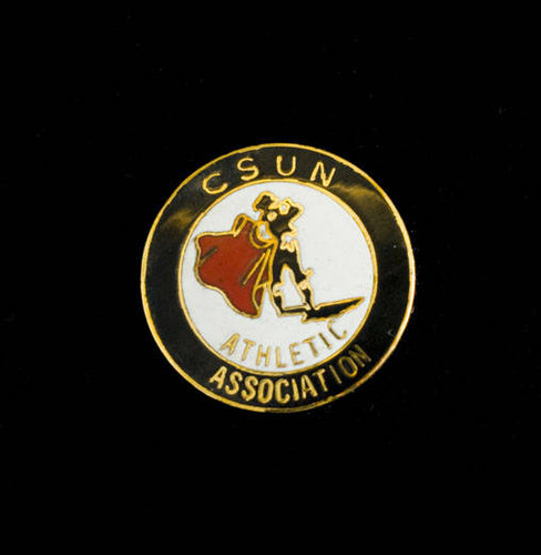 CSUN Athletic Association pin, undated