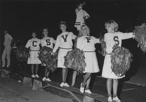 SFVSC Yell leaders, ca. 1966