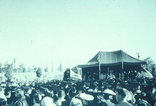 First Graduation at San Fernando Valley State College, 1958