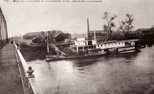 River Boat at Red Bluff Landing