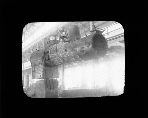 Machinery, lantern slide