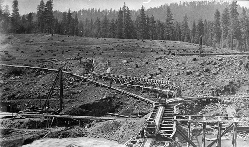 Big Meadows Dam Construction