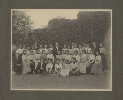 Chico Sate Normal School: Physiology Class of 1901