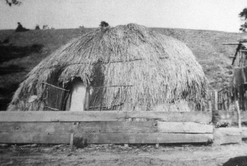 Pomo Indian house