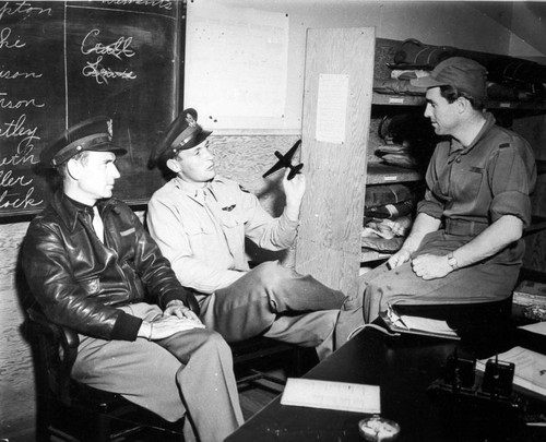 Three Chico Army Air Force Officers