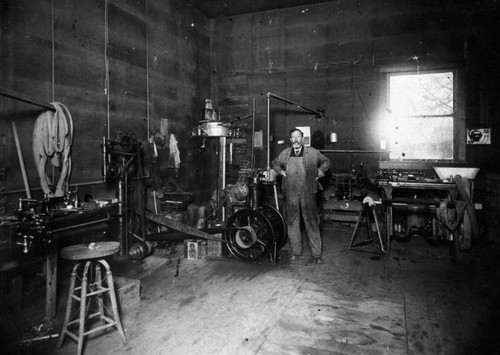 G. V. Northey's Machine Shop and Garage