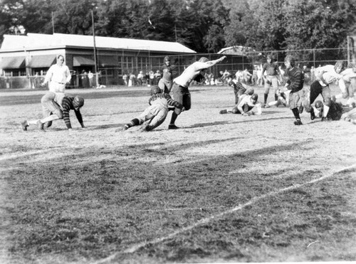 Chico State Teacher's College Football game against Oregon State 1927