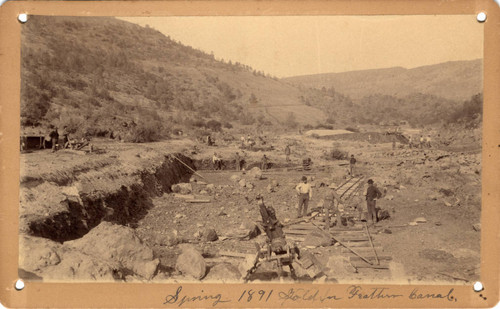 Golden Feather River Mine - Canal