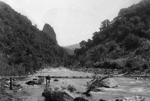 Footbridge over Butte Creek