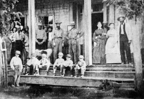 Whiskeytown Hotel Porch